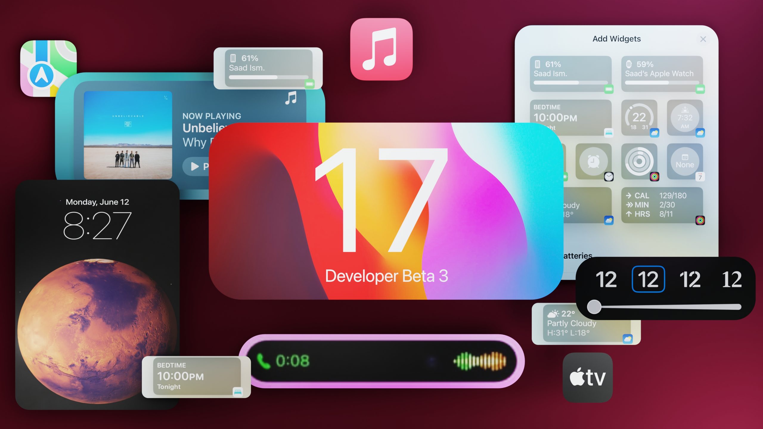 Apple Releases Updated Builds Of IOS 17 And IPadOS 17 Developer Beta 3