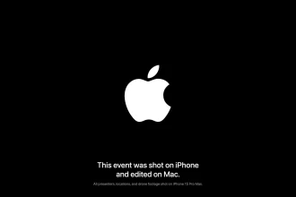 Apple event shot on iPhone